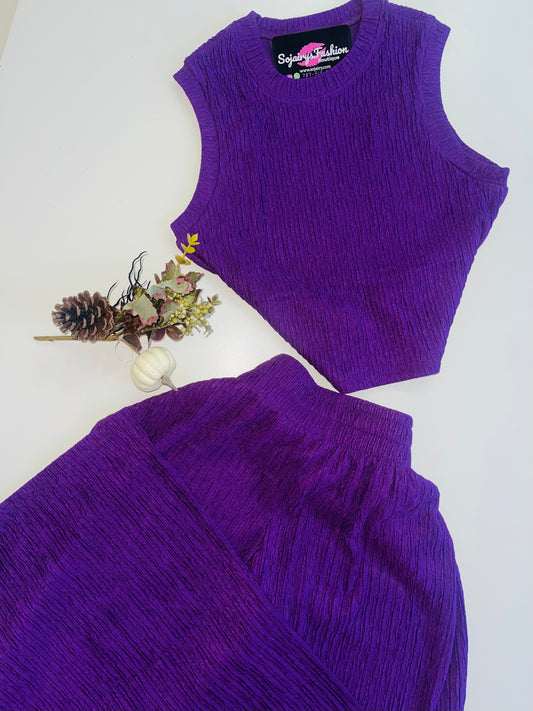 Textured Purple Set