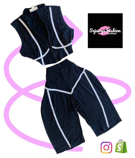 Sporty Curves Set Black