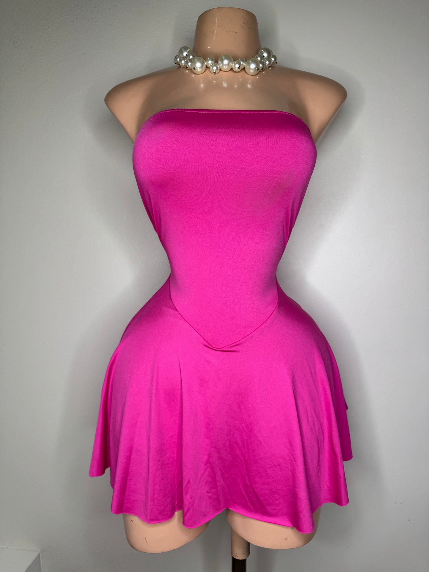 Sporty Dress Barbie Pink