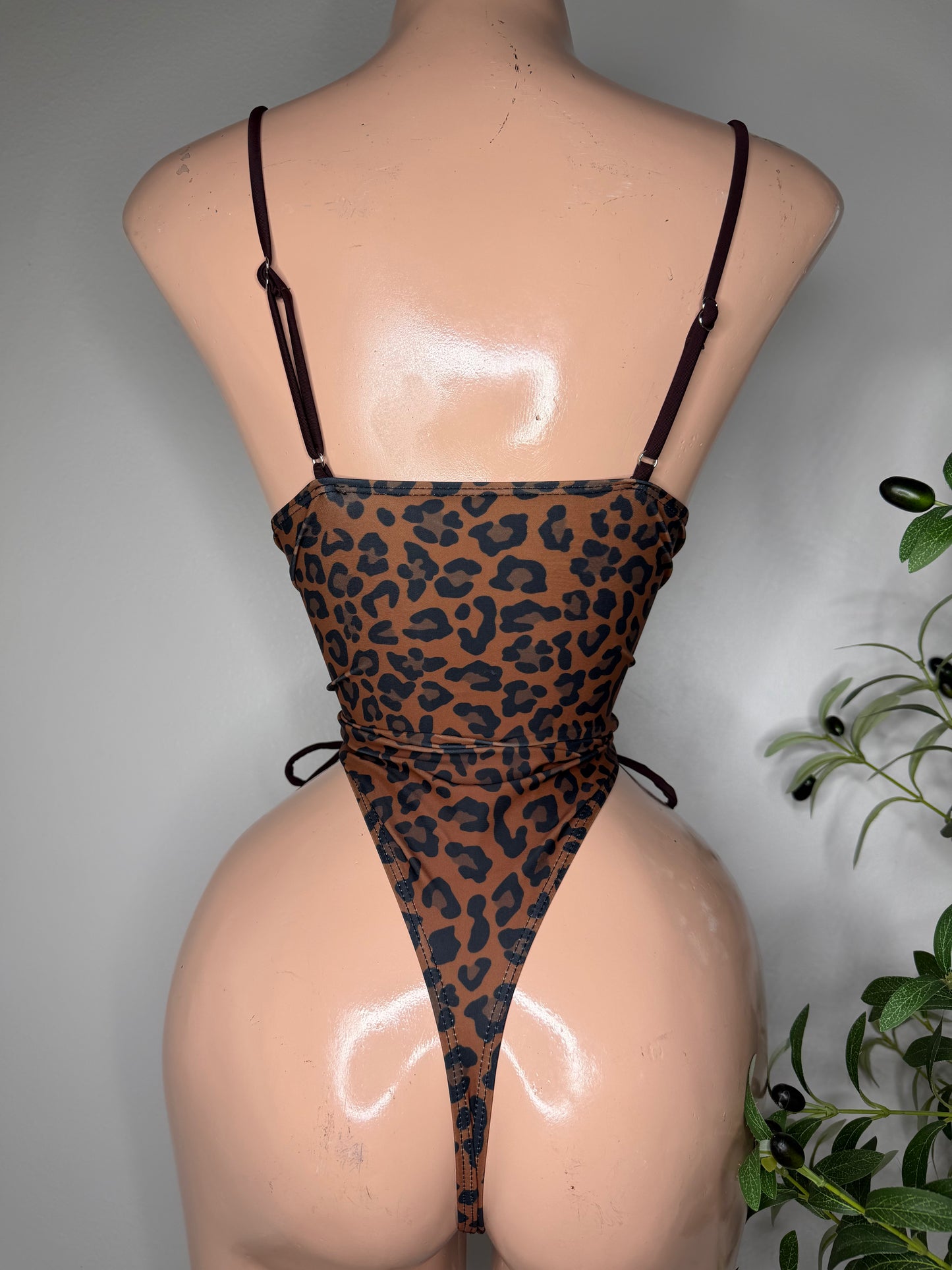 Leopard One Piece Swimsuit