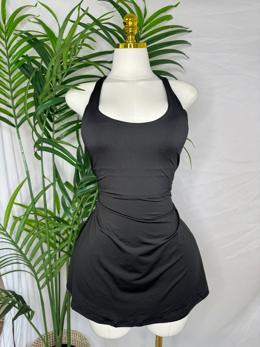 Sporty Dress All Black