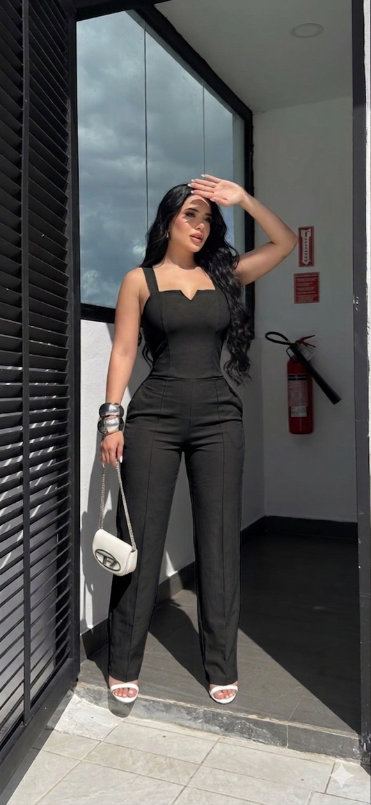 Catalina Jumpsuit in black