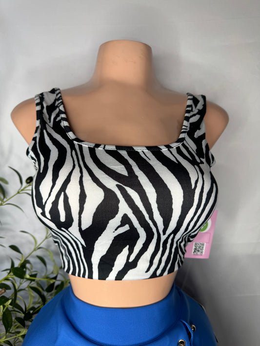 Zebra Top