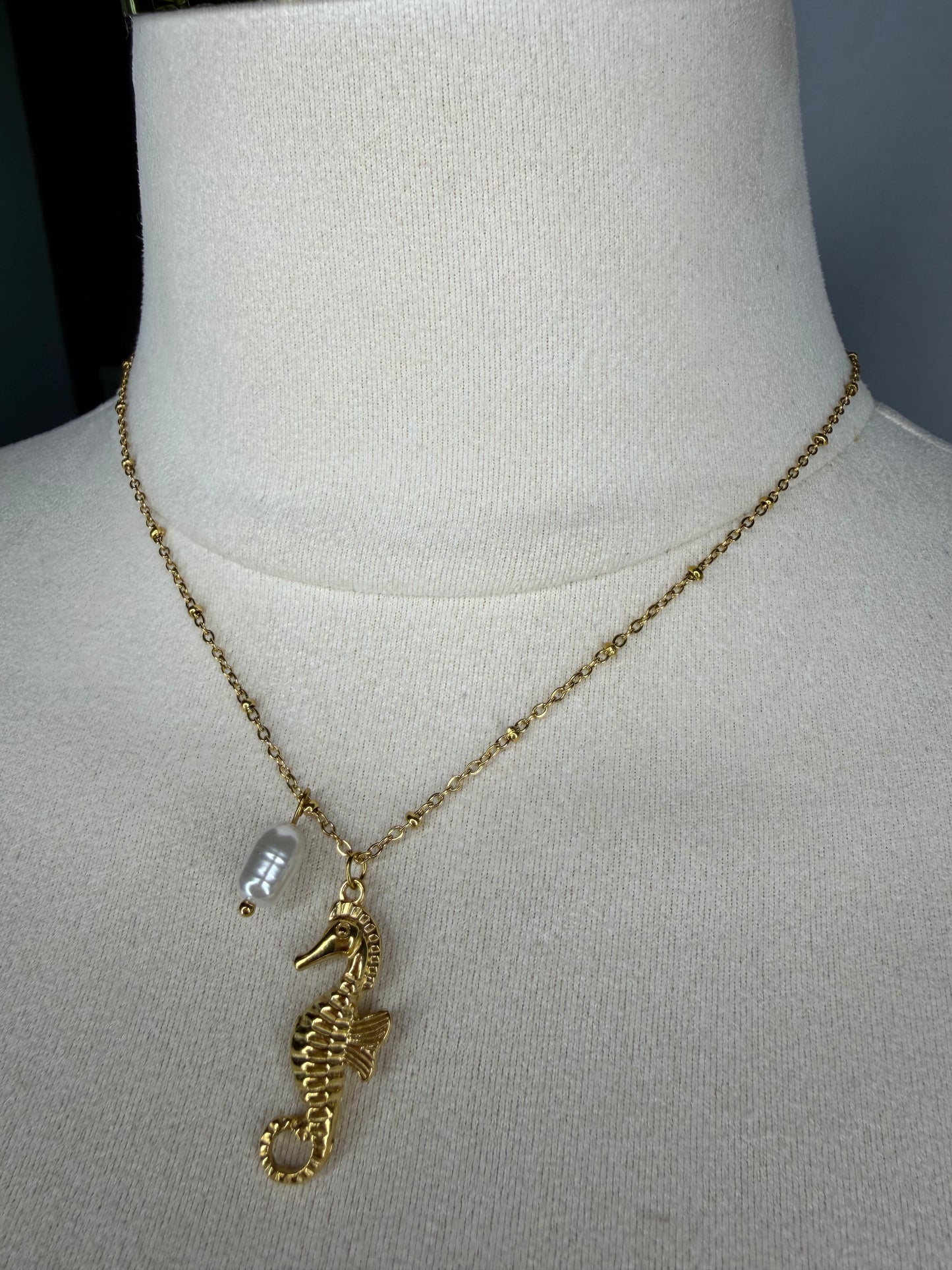 Caballito de Mar - Stainless Steel Necklace