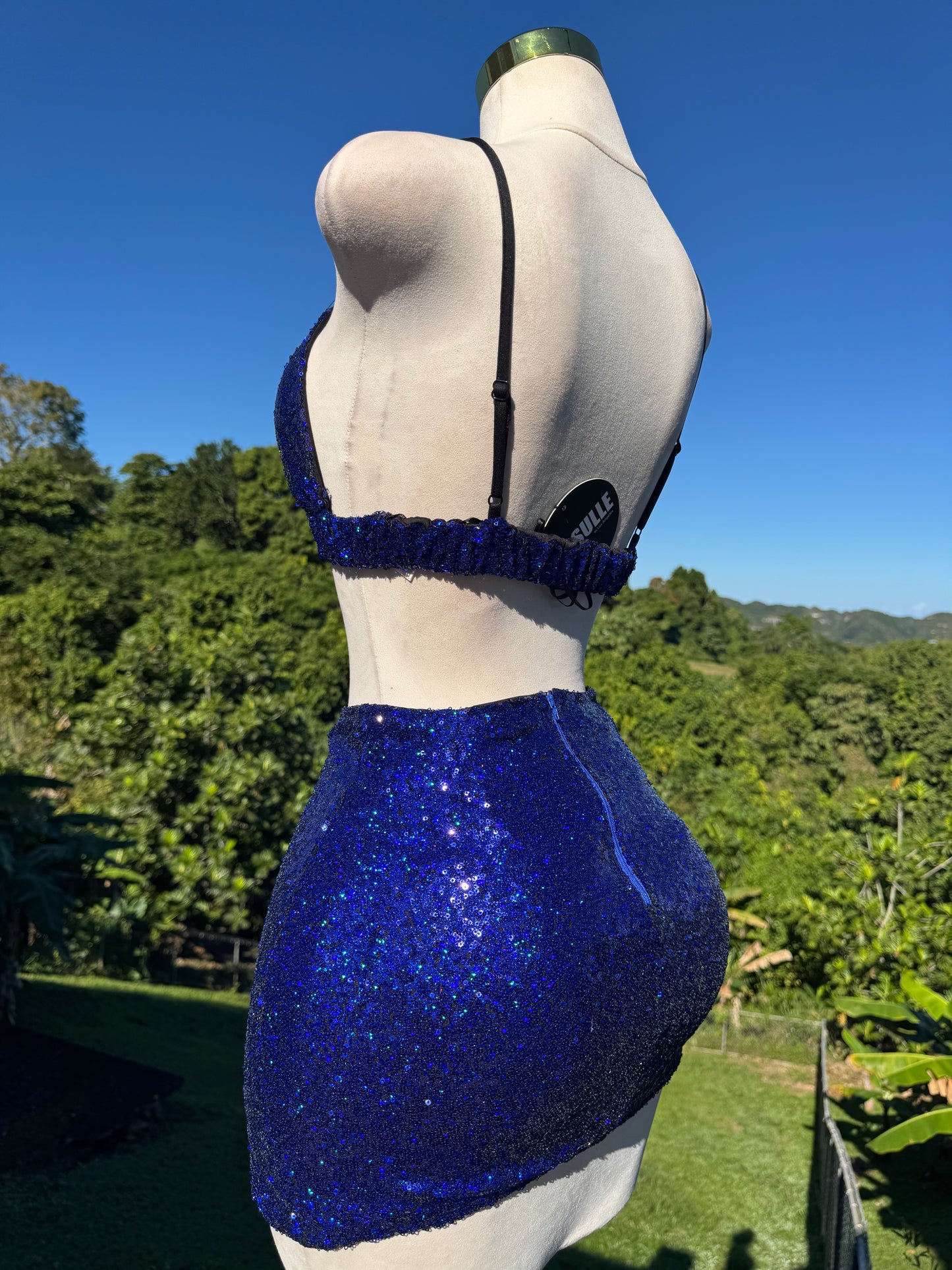 Sequined Royal Set