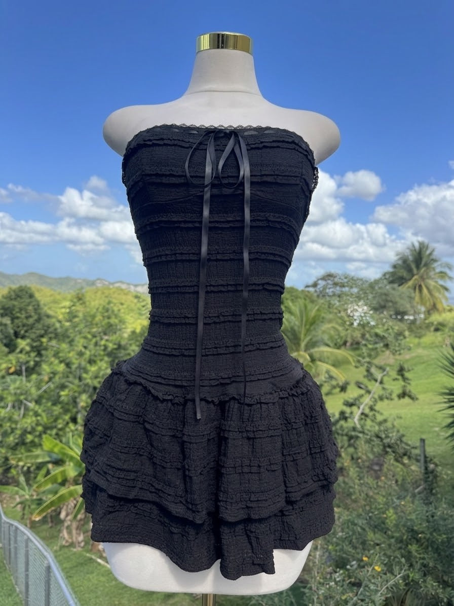 Lace Dress in Black