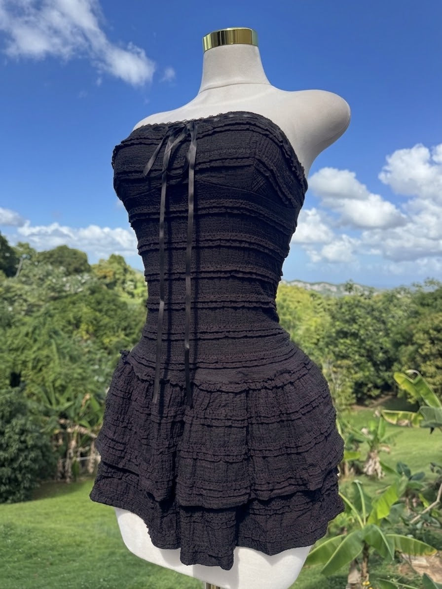 Lace Dress in Black