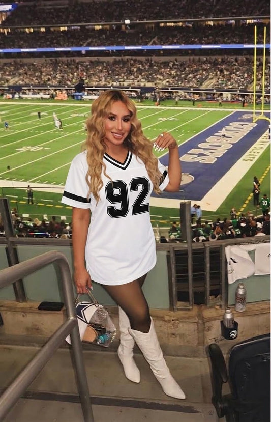Game Dress in White