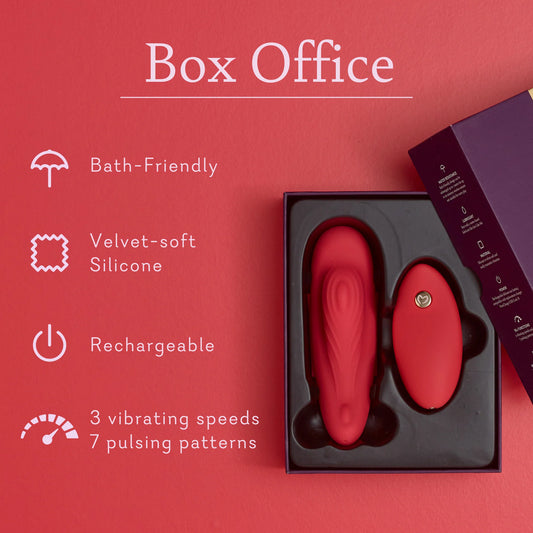 Box Office - Vibrador para el Panty( Color Violeta)