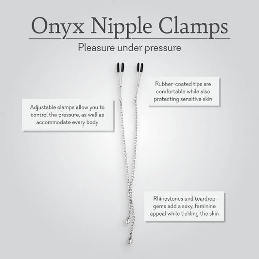 Onyx Nipple Clamps