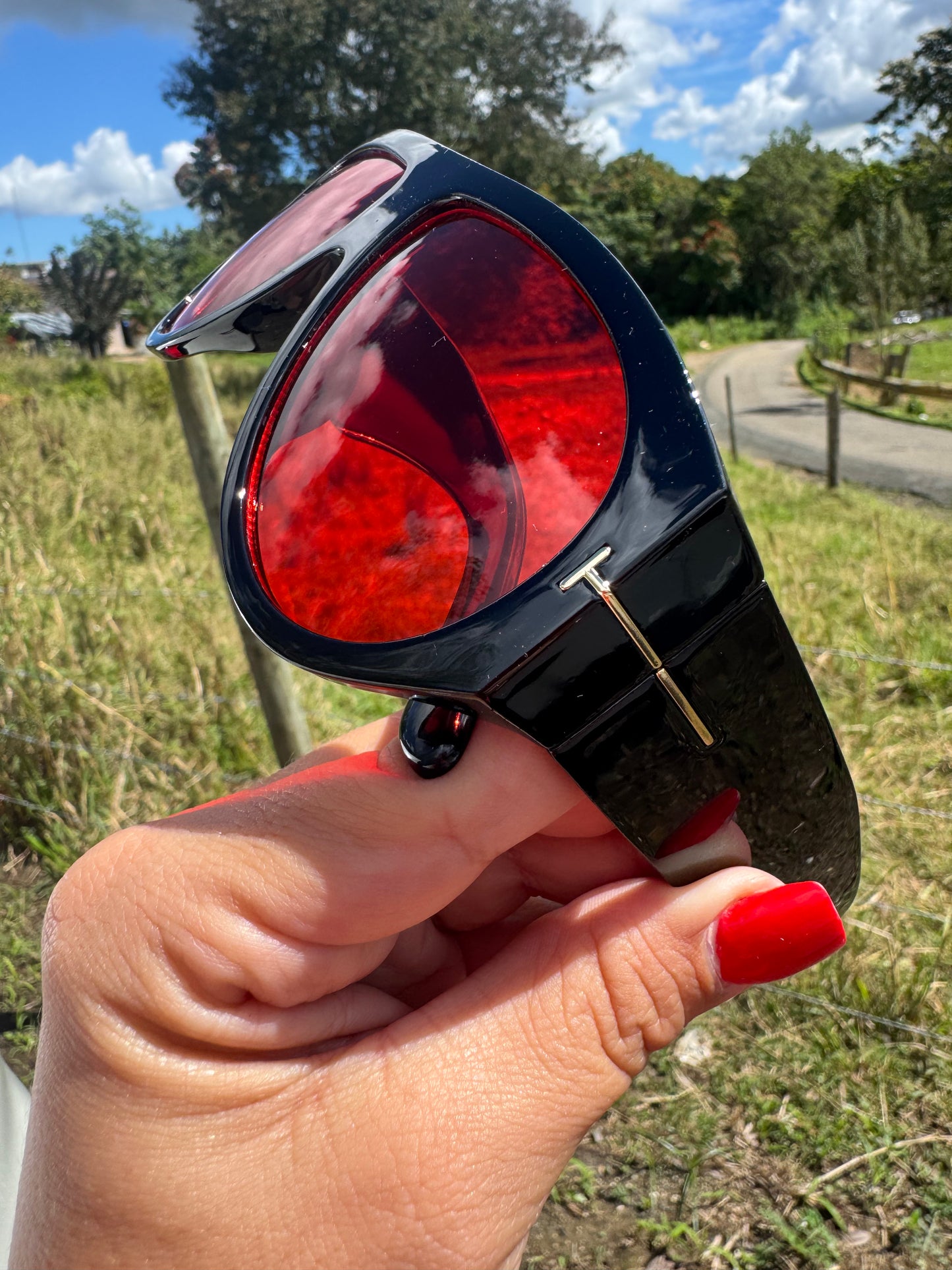 TF Sunglasses 😎 Red