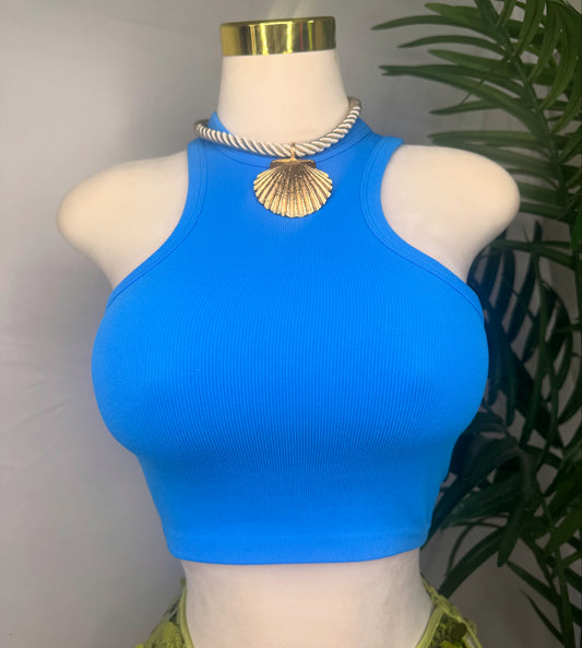 Basic Top Turquesa