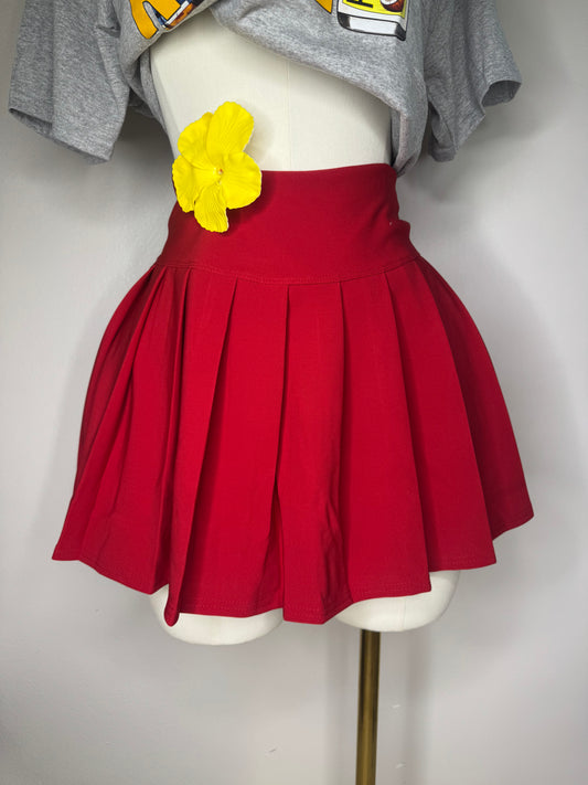 Falda Pantalón Roja