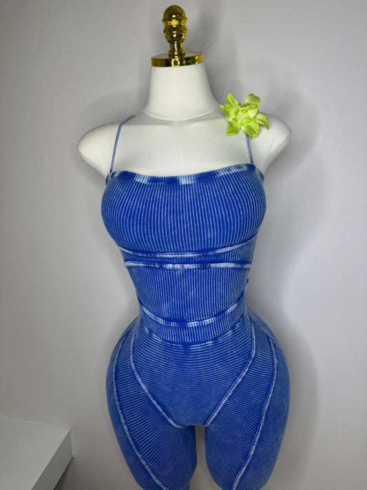 Ocean Blue Mineral Jumpsuit