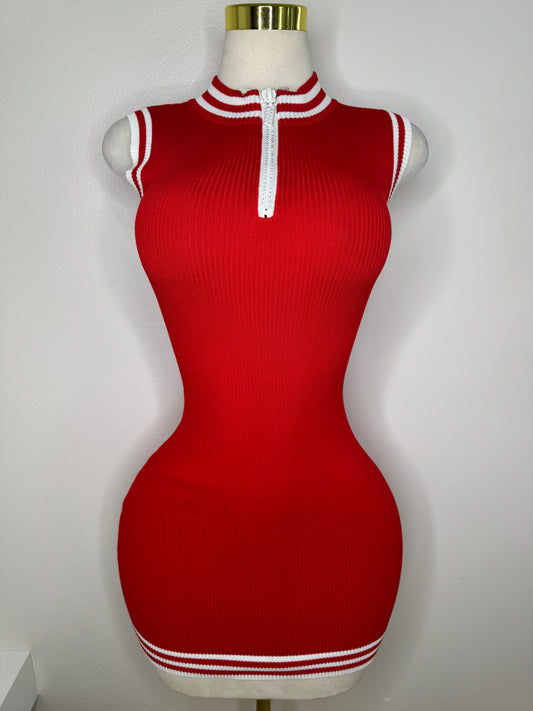 F1 Red Dress