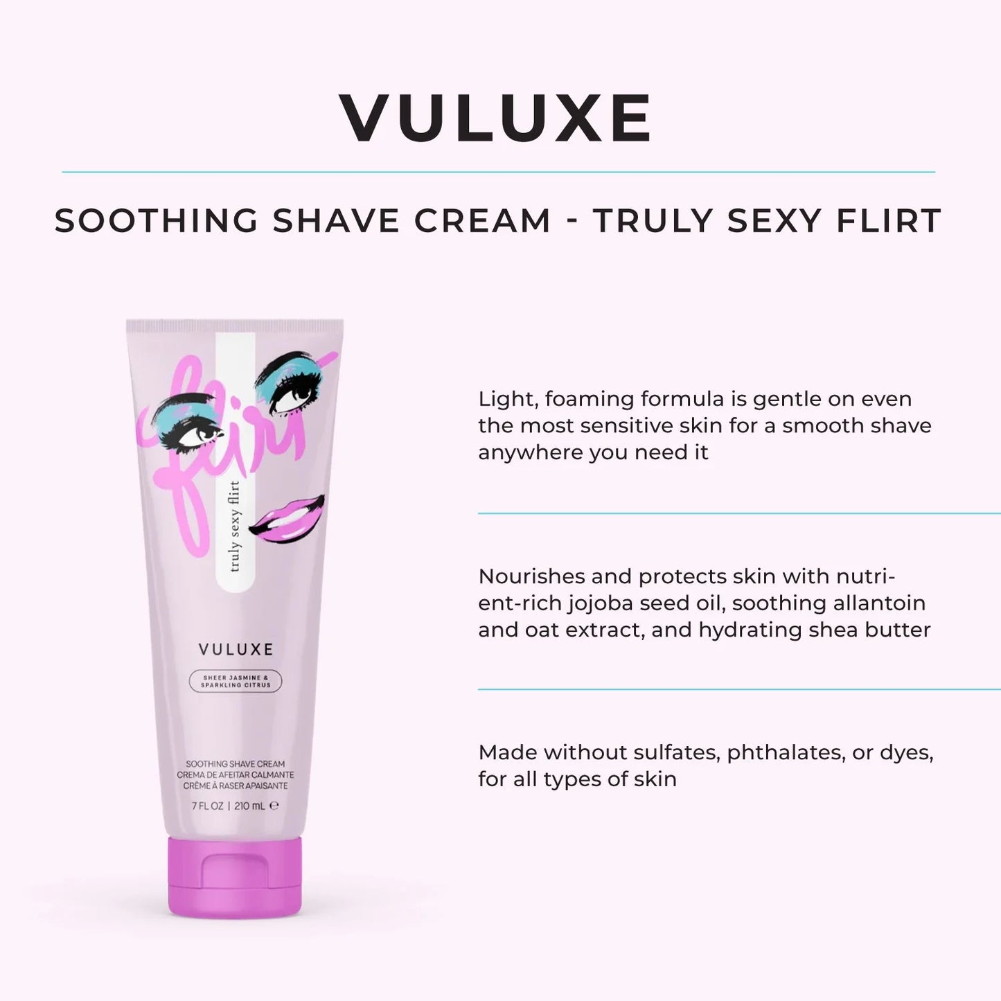 Vuluxe Shaving Cream - FLIRT