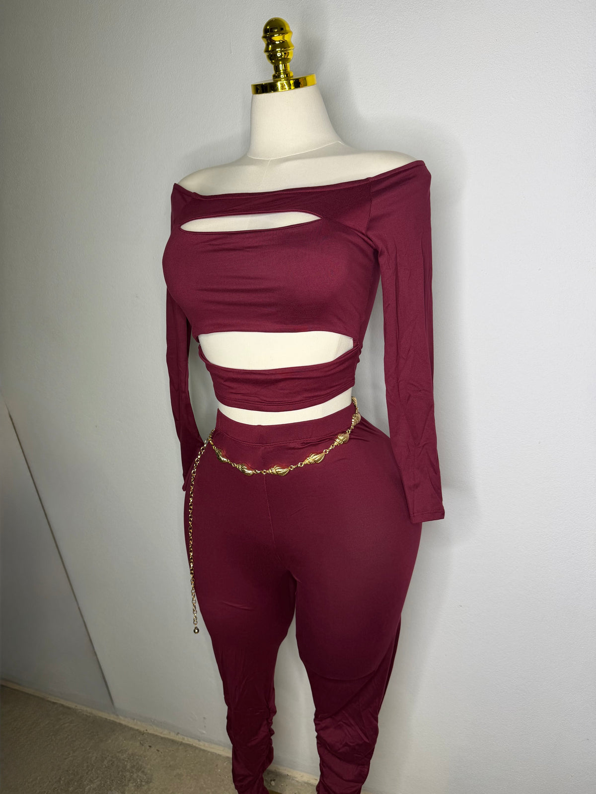 New Burgundy Set 2 pcs