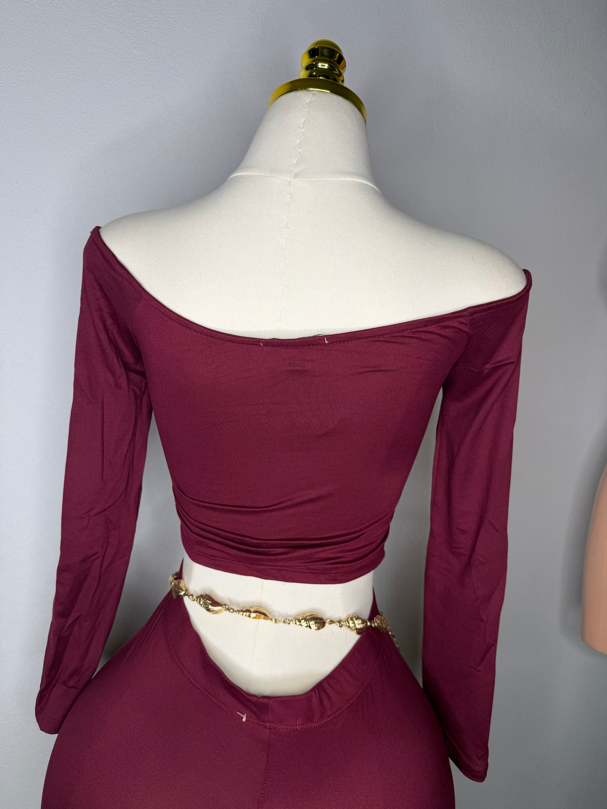 New Burgundy Set 2 pcs