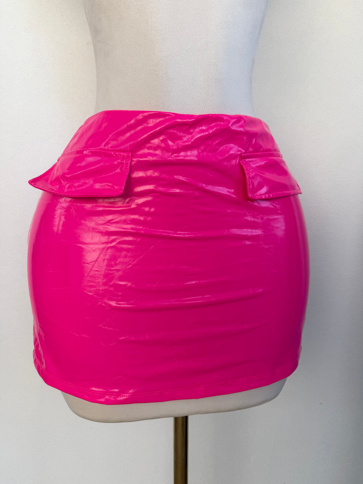 Barbie faux Leather Skirt