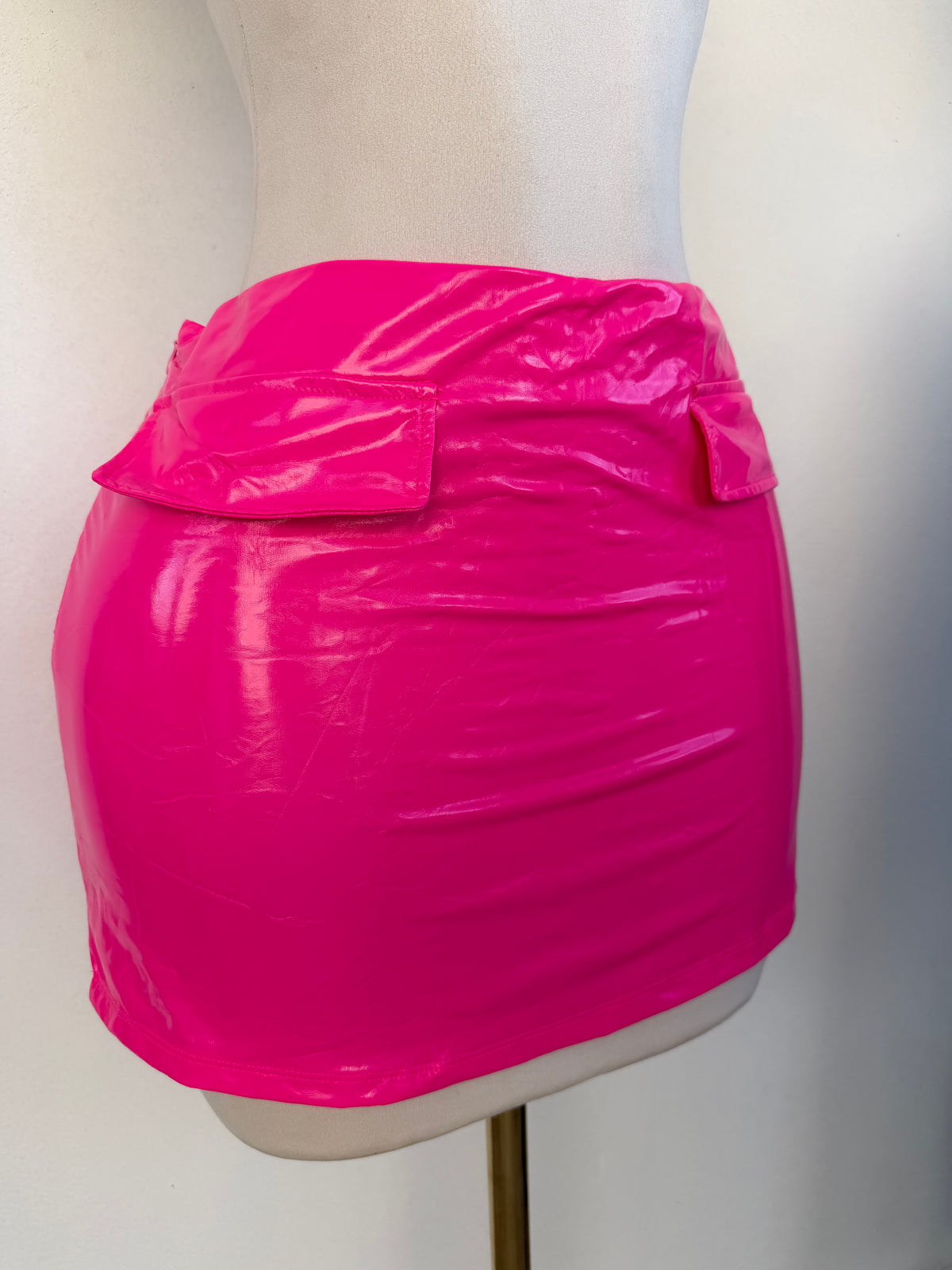 Barbie faux Leather Skirt