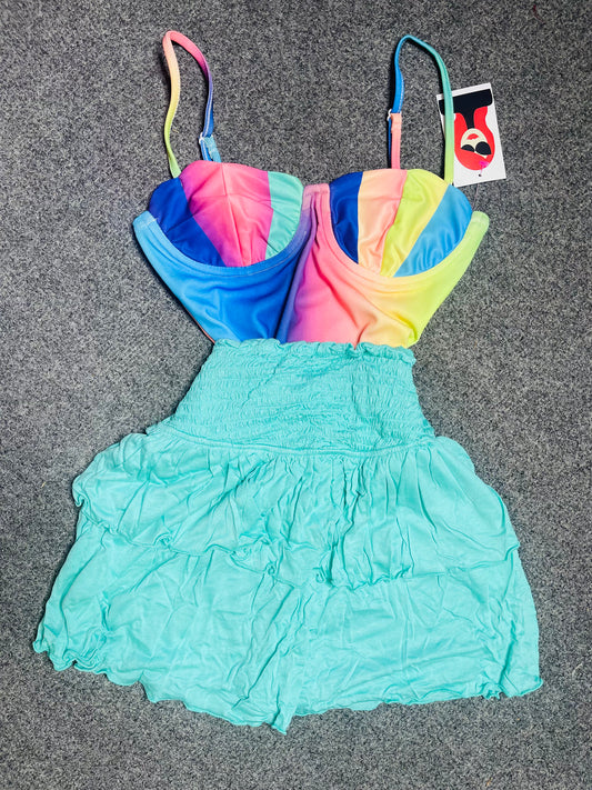 Colorful Mermaid Bodysuit