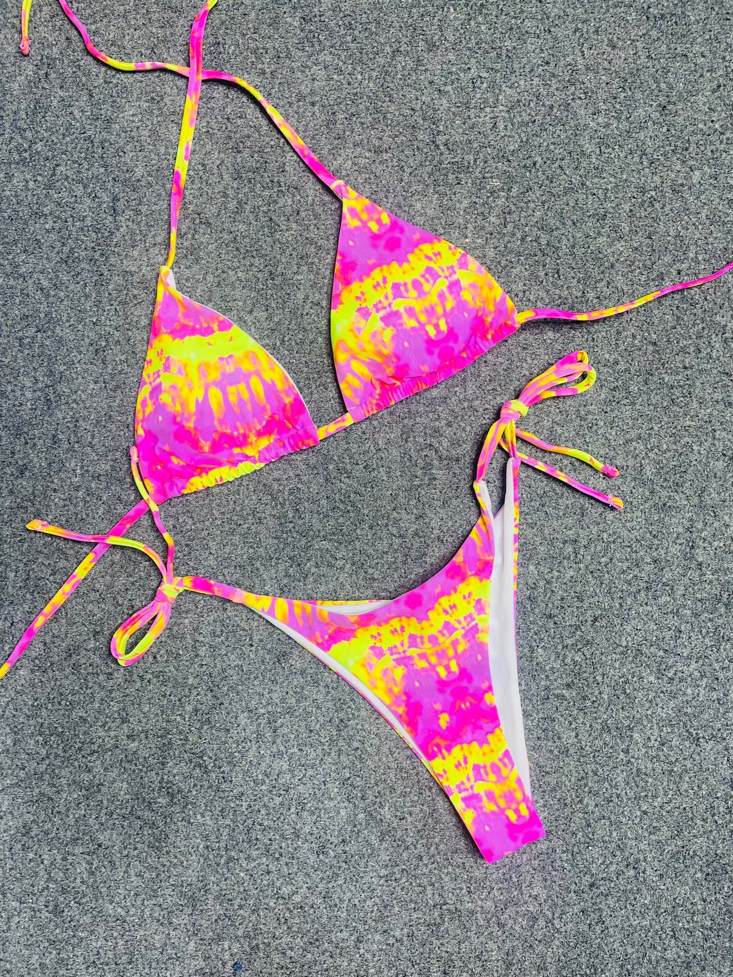 Tie Dye Neon Bikini